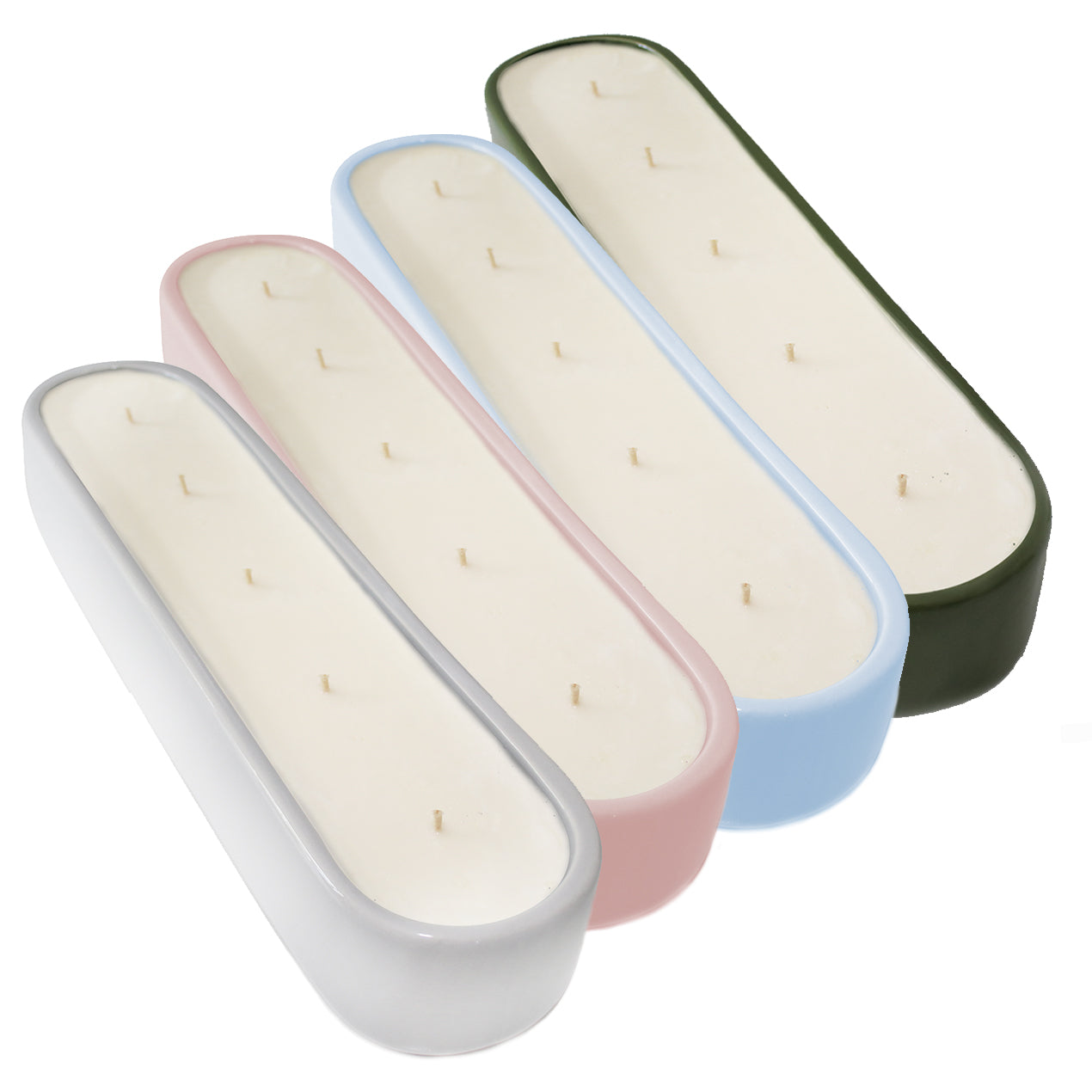 Large Baguette - Baby Pink & Baby Blue