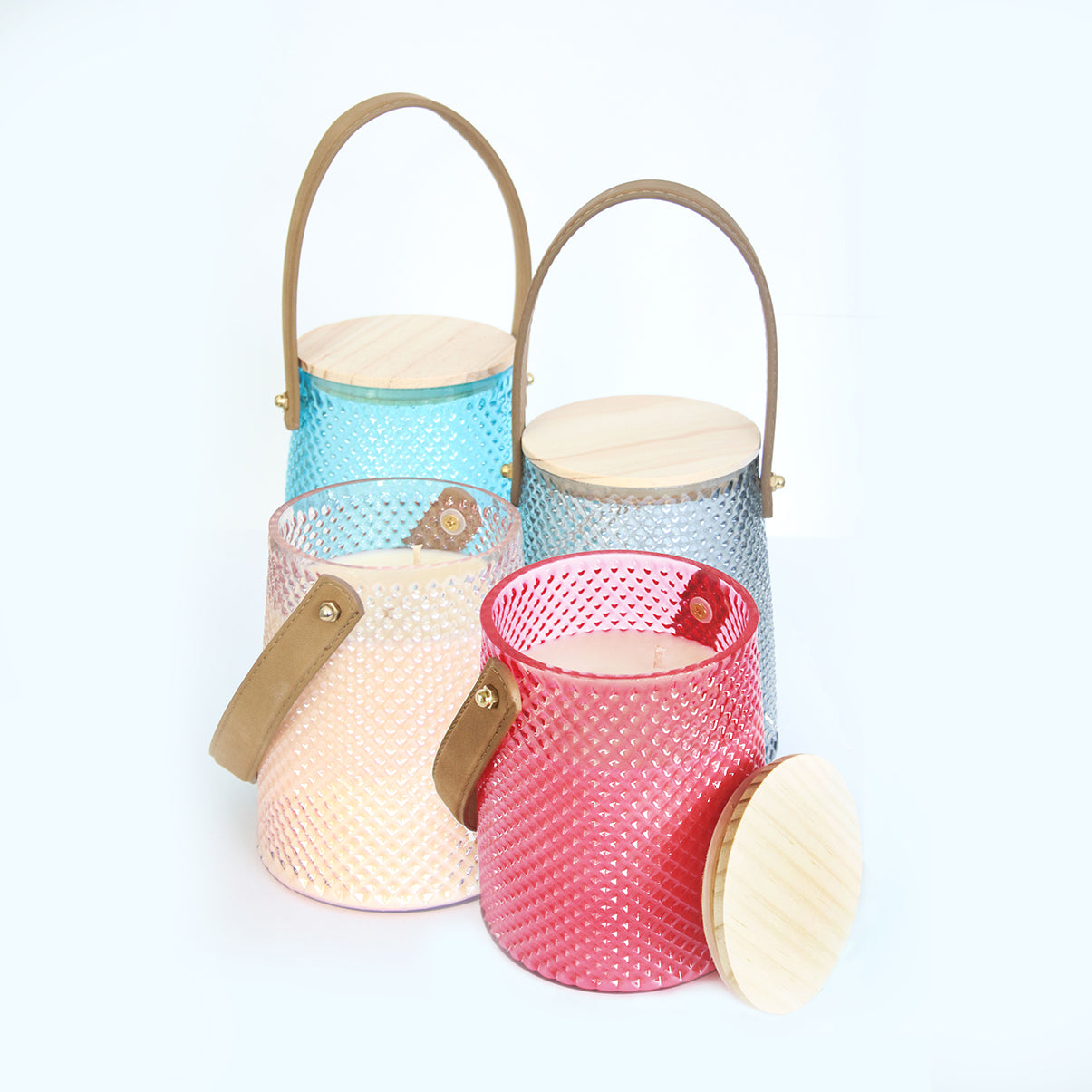 Shanghai Jar - Summer Watermelon & Fairy Floss Pink